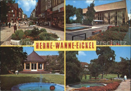 72525435 Wanne-Eickel Fussgaengerzone Kurhaus Pavillon Brunnen Park Herne - Herne