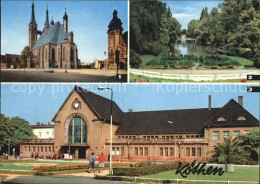 72524751 Koethen Anhalt Marktplatz St Jakobskirche Rathaus Hubertusteich Bahnhof - Köthen (Anhalt)