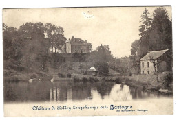 CPA Château De Rolley - Longchamps Près De BASTOGNE - Circulé En 1913 - Edit. Schumacker, Bastogne - 2 Scans - Bastogne