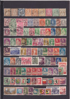 UN LOT DE 521 TIMBRES OBLITéRéS - Collections