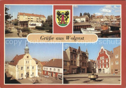 72518832 Wolgast Mecklenburg-Vorpommern Strasse Der Befreiung Rathaus Hafen Wolg - Wolgast