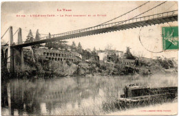 81 - L'Isle Sur Tarn -Le Pont Suspendu - Lisle Sur Tarn