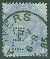 Belgique 40 Ob Second Choix Perforé DLL - 1883 Leopold II.