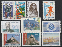 Lot Neufs ** - MNH - Faciale 5,67 € - Unused Stamps