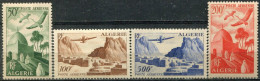 ALGERIE - Y&T  N° 9-12 * - Airmail