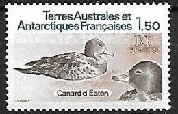 TAAF (French Antarctic Territory) : MNH ** 1983 : Eaton's Pintail  -  Anas Eatoni - Anatre