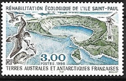 TAAF (French Antarctic Territory) : MNH ** 1998 :  Broad-billed Prion  -  Pachyptila Vittata - Palmípedos Marinos