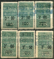 ALGERIE - Y&T CP N° 48-50 *...type I Et II - Paketmarken