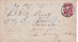 POSTKARTE 1877  BERLIN A JESSEN - Enveloppes