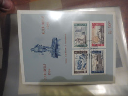Belgie Belgique  Souvenir Culturele Culturelle 1966 Armoiries 1385/1388  ( Parfait Etat ) Ambiorix - Souvenir Cards - Joint Issues [HK]