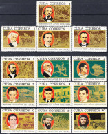 CUBA 1968, 100 YEARS Of The BEGINNING Of The CUBAN STRUGGLE For INDEPENDENCE, COMPLETE, MNH SERIES In GOOD QUALITY, *** - Neufs