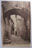 FRANCE - ALPES MARITIMES - BIOT - La Rue Basse - 1924 - Biot