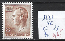 LUXEMBOURG 1231 ** Côte 2 € - 1965-91 Giovanni