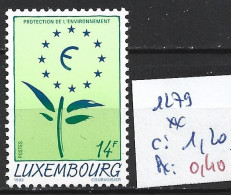 LUXEMBOURG 1279 ** Côte 1.20 € - Neufs