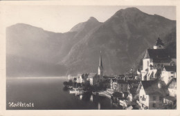 E4201) HALLSTATT - Tolle S/W FOTO AK - Kirche Häuser ALT ! - Hallstatt