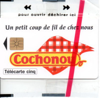 GN 132 Cochonou 2  Télécarte FRANCE 5 Unités NEUVE LUXE Nsb Phonecard  (D 1019) - 5 Unità