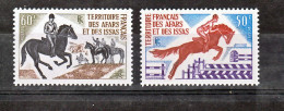 Afars Et Issas 365/366, Sport Equestre Neuf ** TB MNH Sin Charnela Cote 15 - Ongebruikt