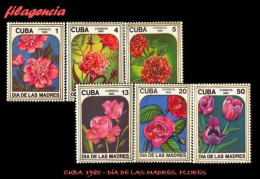 CUBA MINT. 1985-11 DÍA DE LAS MADRES. FLORES - Unused Stamps