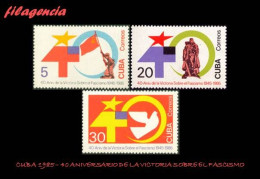 CUBA MINT. 1985-13 40 ANIVERSARIO DEL FIN DE LA II GUERRA MUNDIAL - Unused Stamps