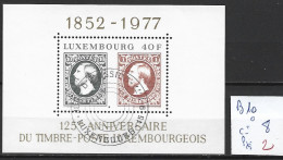 LUXEMBOURG BF 10 Oblitéré Côte 8 € - Blocks & Sheetlets & Panes