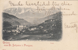 E4209) GRUSS Aus ST. JOHANN I. PONGAU - Total - 1907 - St. Johann Im Pongau