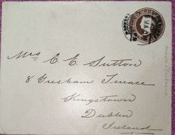 Br Queen Victoria Postal Stationery Envelope - 1882-1901 Keizerrijk