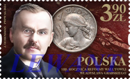 2024.01.30. 100th Anniversary Of Currency Reform Of Władysław Grabski - MNH - Unused Stamps