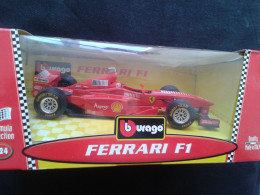 Burago 1/24 Ferrari F1 Formule 1 Number 3 Racing 1:24 Mib Bburago - Burago