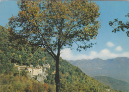 Cartolina Greccio ( Rieti ) - Santuario Francescano - Panorama - Rieti