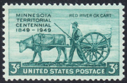 !a! USA Sc# 0981 MNH SINGLE (a3) - Minnesota Territory - Nuovi