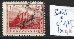 LUXEMBOURG SERVICE 141 Oblitéré Côte 1.75 € - Dienstmarken