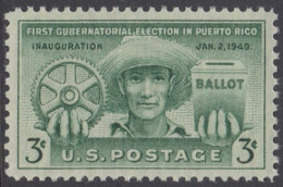 !a! USA Sc# 0983 MNH SINGLE (a1) -Puerto Rico Election Issue - Ungebraucht