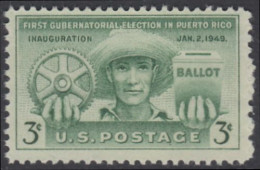 !a! USA Sc# 0983 MNH SINGLE (a2) -Puerto Rico Election Issue - Ongebruikt