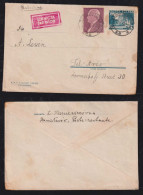 Poland 1938 Uprated Airmail Stationery Envelope Stanisławów X Tel Aviv Israel Palestine - Storia Postale