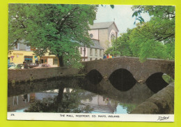 The Mall Westport Co Mayo Ireland N°376 Beau Pont Voitures Cars VOIR DOS Et TIMBRE En 1975 By Dollard - Mayo