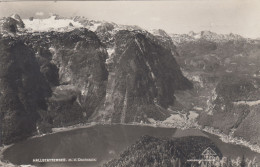 E4238) HALLSTATT - Hallstättersee Von Oben Mit D. Dachstein ALT! 1927 - Hallstatt