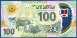 MAURITANIA - MAURITANIE 100 OUGUIYA P-23 POLYMER Tower - Cattle 2017 UNC - Mauritanie