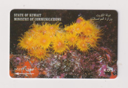 KUWAIT - Sea Anemones GPT Magnetic  Phonecard - Koeweit