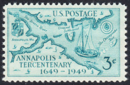 !a! USA Sc# 0984 MNH SINGLE (a2) - Annapolis Tercentenary - Unused Stamps