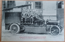 REGIMENT DE SAPEURS POMPIERS DE PARIS 11 Fourgon De Protection Automobile (Salvage-Corps) - Sapeurs-Pompiers