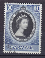 Sarawak 1953 Mi. 187    10 C. QEII Coronation - Sarawak (...-1963)