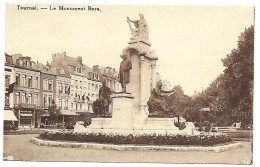 CPA Tournai, Le Monument Bara (small Damage On Backsite) - Tournai