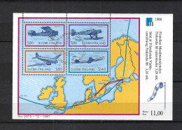 FINLANDE Ca.1988: Bloc Obl. CAD PJ - Blocs-feuillets