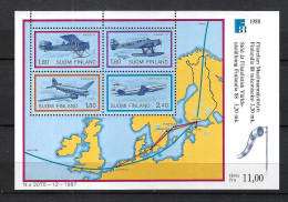 FINLANDE Ca.1988: Bloc Neuf** - Blocks & Kleinbögen