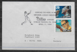 USA  Lettre 1994  Base Ball - Baseball