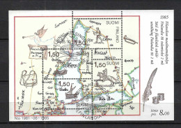 FINLANDE Ca.1985 Bloc Obl. CAD PJ - Blocks & Kleinbögen