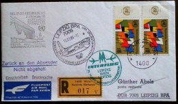 GERMANY 1985 LEIPZIG-WIEN-LEIPZIG Cover - Cartas & Documentos