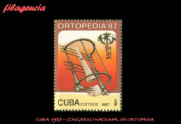 CUBA MINT. 1987-10 CONGRESO INTERNACIONAL DE ORTOPEDIA EN LA HABANA - Ongebruikt