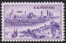 !a! USA Sc# 0994 MNH SINGLE (a2) - Kansas City, Missouri - Nuovi
