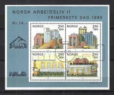 NORVEGE Ca.1987 Bloc Obl. CAD - Nuevos